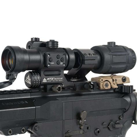 At3™ Rrdm Red Dot Magnifier W 3x Flip To Side Mount