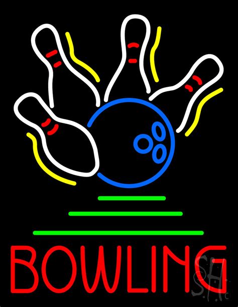 Bowling Led Neon Sign Games Neon Signs Everything Neon