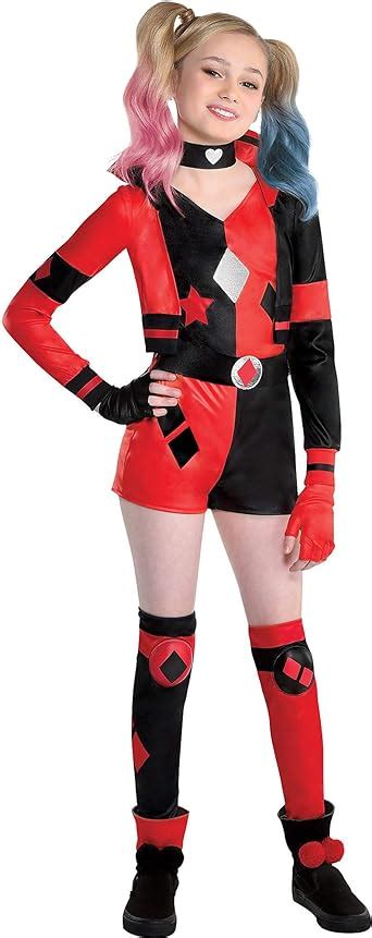 Party City Harley Quinn Halloween Costume For Girls Dc