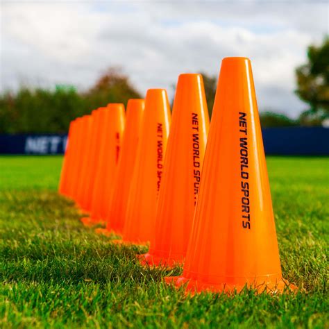 12 Forza Training Marker Cones 10 Pack Net World Sports