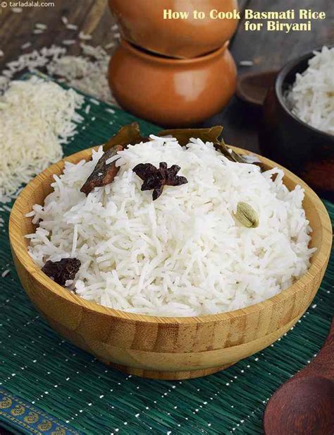 How To Make Basmati Rice For Biryani Recipe Simple Indian Basmati