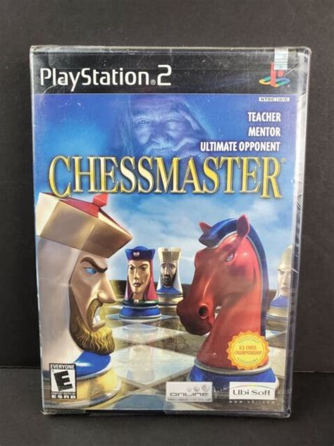Chessmaster Sony Playstation 2 2003 Ps2 Game Complete Brand New