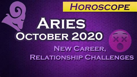 Aries October 2020 Youtube