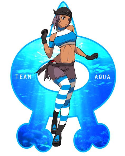 Female Grunt Team Aqua By Yanshin On Newgrounds