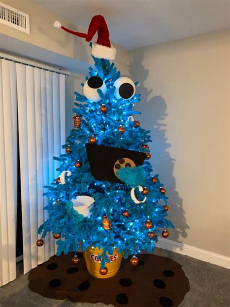 Cookie Monster Christmas Tree 2020 Scary Christmas Creative