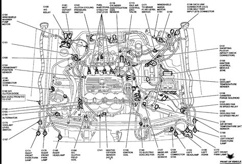 Ford Explorer 1998 Air Condition Schematic F150 Engine Component
