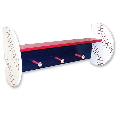 Shelf Idea For Connors Room Baseball Shelf Kids Baseball Room