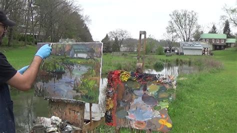 Kyle Buckland Beginner Plein Air Oil Painting Demonstration Landscape