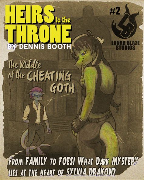 Heirs To The Throne The Riddle Of The Cheating Goth Cover — Weasyl