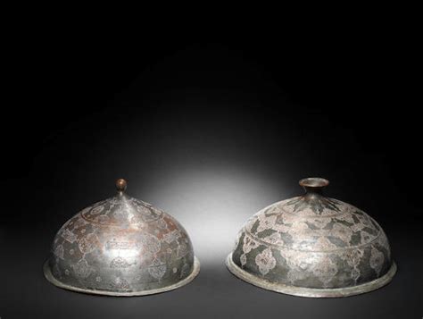 bonhams two safavid tinned copper lids persia 17th century 2