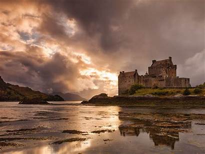 Scotland Castle Donan Eilean Desktop Wallpapers Castles