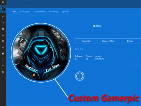 Create A Custom And Personalized Xbox Gamerpic For You By