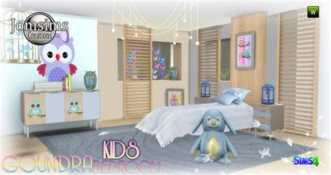 Goundra Kids Bedroom At Jomsims Creations Sims 4 Updates