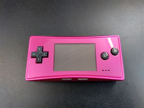 Game Boy Micro Pink Ovp Game Boy Advance Gba Hardware Game Boy