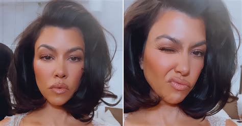 Kourtney Kardashian Just Got The Rachel Haircut And Its Giving Us