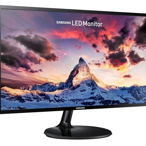 Black Samsung 27 Inch Ips Computer Monitor Display Size Fhd Rs 12500