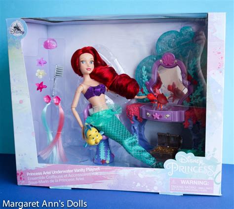 Disney Store Ariel Classic Doll Underwater Vanity Play Set Review