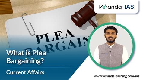 what is plea bargaining penalties of plea bargaining veranda ias youtube