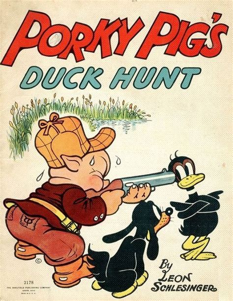 Porky Pigs Duck Hunt 2178 Saalfield Publishing Co Comic Book