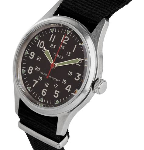 Lyst Timex Timex Military Watch In Black For Men