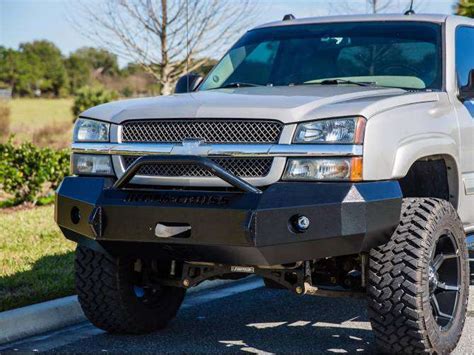 Iron Cross 2003 2006 Chevy Silverado 1500 Winch Front Bumper With Push