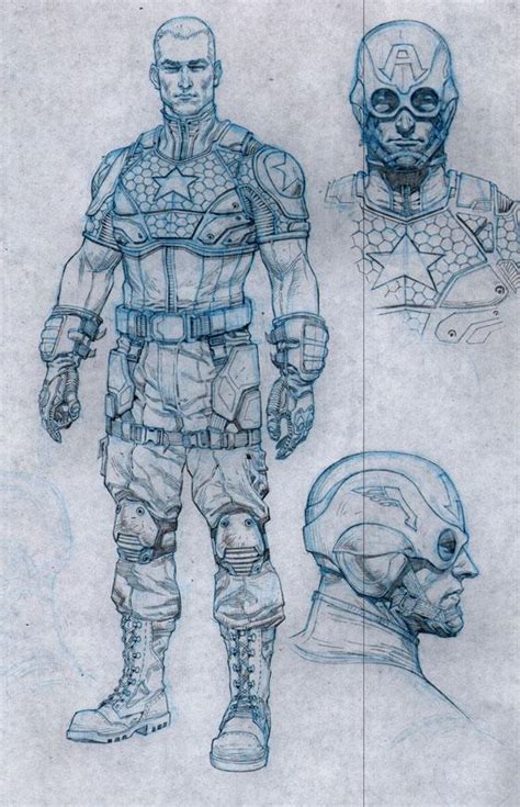 The O Dogg Blog New Captain America Uniform Concept Art