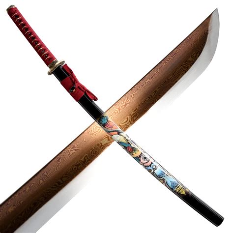 Buy Entez Katana Real Battle Readydamascus Katanajapanese Samurai