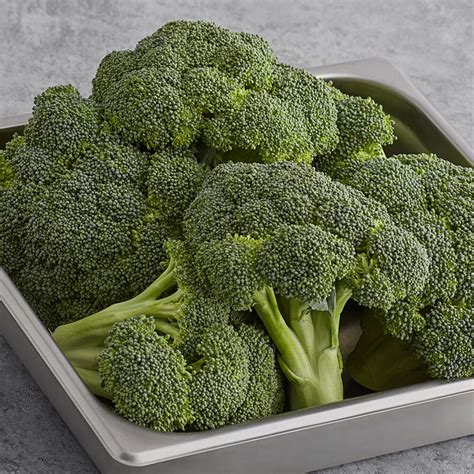 Iceless Broccoli Crowns 20 Lb