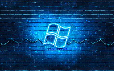 1920x1080px 1080p Descarga Gratis Windows Azul Logo Azul Brickwall