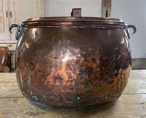 I mean, do you even need any more information? ANTIQUE COPPER COOKING POT in Antique Kitchen Utensils