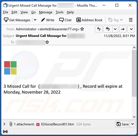 Missed Call Email Scam Removal And Recovery Steps