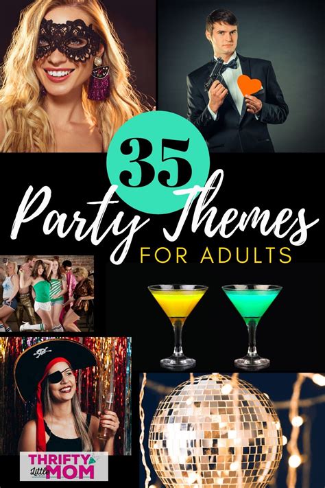 Unique Adult Party Themes To Inspire Your Next Shindig