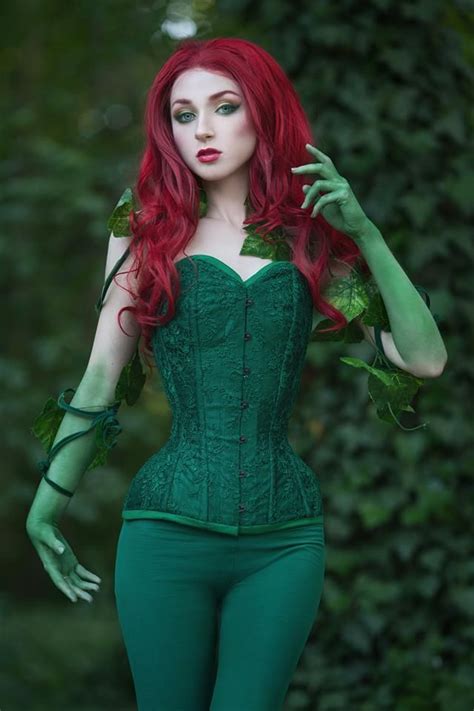 Poison Ivy Dress Poison Ivy Cosplay Hot Cosplay Cosplay Girls Beautiful Redhead Beautiful