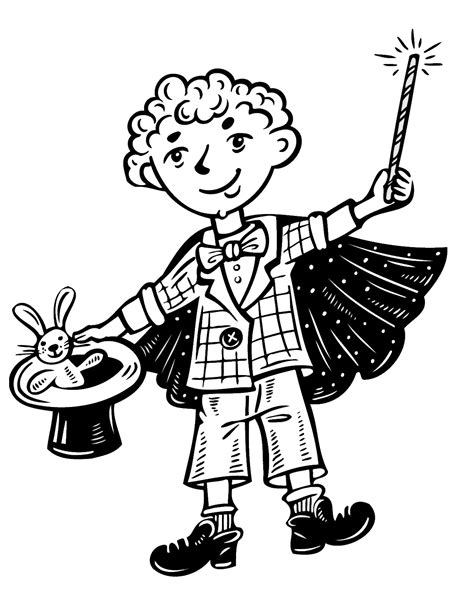 Please wait, the page is loading. Magic Coloring Pages
