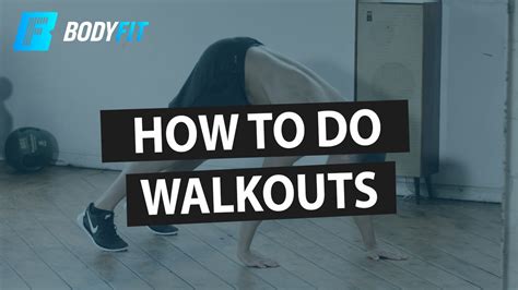 How To Do Walkouts Bodyweight Exercises Youtube