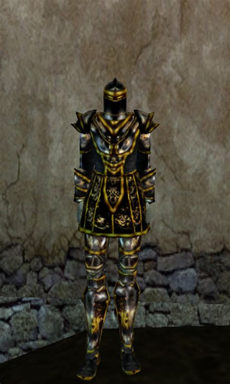 Ebony Armor Morrowind Elder Scrolls Fandom