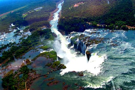 Iguazu Falls Aerial View