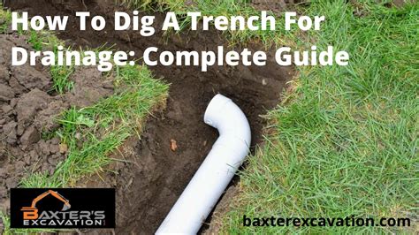 How To Dig A Trench For Drainage Complete Guide