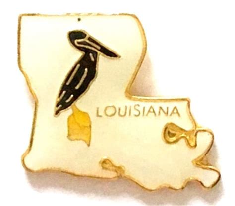 Louisiana Flag Lapel Pin State Map Pins On Sale World Flag Pins