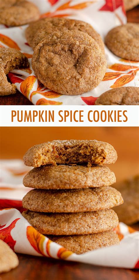 Pumpkin Spice Cookies Recipe Pumpkin Cookie Recipe Pumpkin Spice