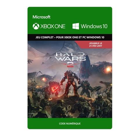 Halo Wars 2 Jeu Xbox One à Télécharger Cdiscount Jeux Vidéo