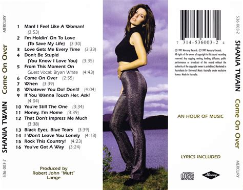 Pin On Shania Twain Cd Cassette Covers