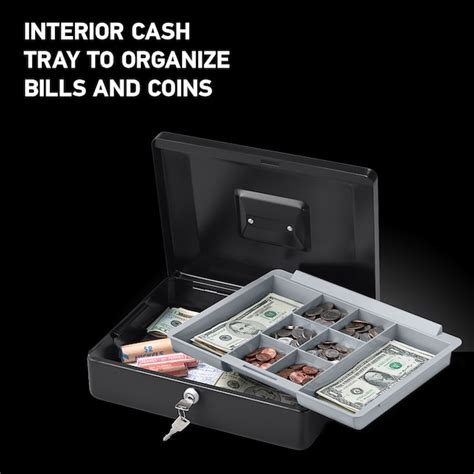 Master Lock 017 Cu Ft Keyed Cash Box Safe In The Cash And Check Safes