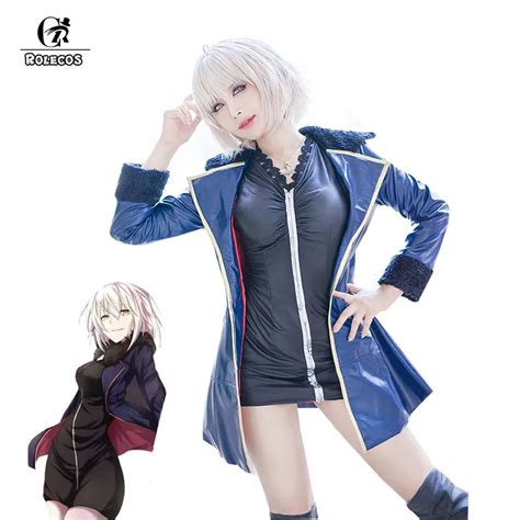 Rolecos Anime Fgo Fategrand Order Cosplay Costumes Black Saber Kyrielight Mash Cosplay Costumes