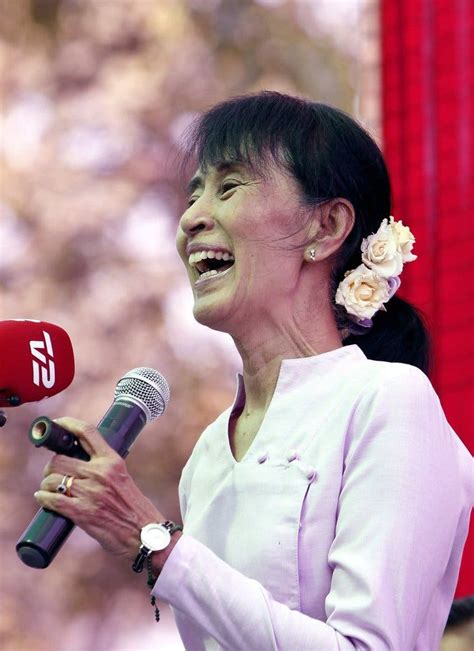 Burma's modern symbol of freedom the burmese peace prize laureate aung san suu kyi is the daughter of the legendary liberation movement leader aung san. Daw Aung San Suu Kyi Is Rested for Symbolic Vote in ...