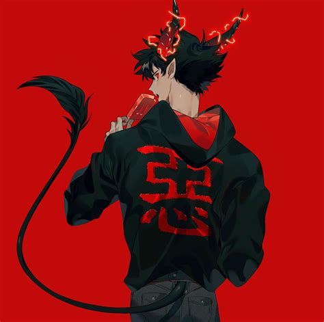 Anime Drawings Boy Pt Boy Devil Hd Wallpaper Pxfuel
