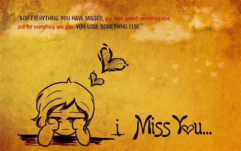 I Miss You Wallpapers With Quotes