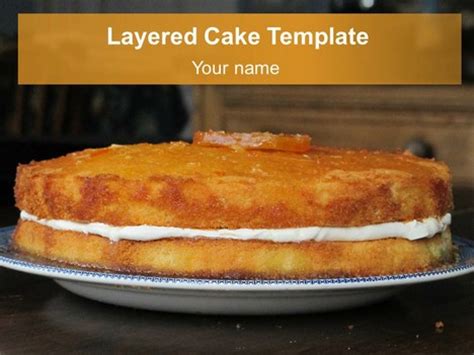 For kids games & interactives. Layered Cake Template