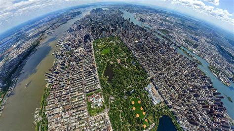 1920x1080 Cityscape Building Central Park New York City Aerial View