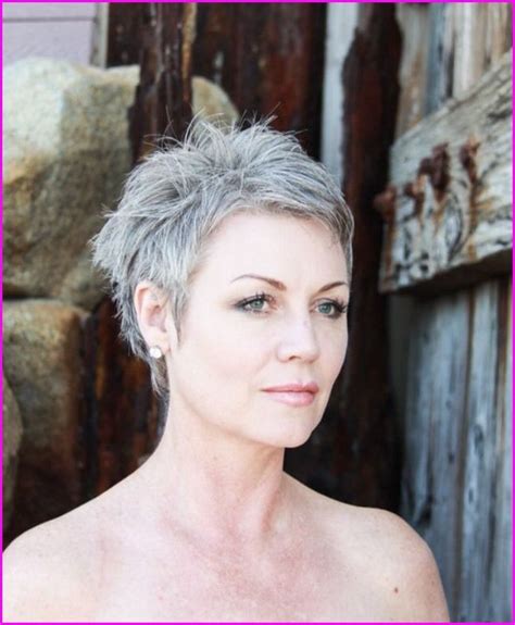 19 Pixie Cuts For Grey Hair Over 60 Short Hairstyle Trends Short Locks Hub